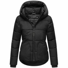 Navahoo Lachperle Damen Winterjacke Schwarz Größe XL - Gr. 42
