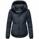Navahoo Lachperle Damen Winterjacke Schwarz Größe XXL - Gr. 44