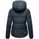 Navahoo Lachperle Damen Winterjacke Schwarz Größe XXL - Gr. 44