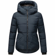 Navahoo Lachperle Damen Winterjacke Navy Größe XL - Gr. 42