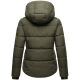 Navahoo Lachperle Damen Winterjacke Dark Olive Größe XS - Gr. 34
