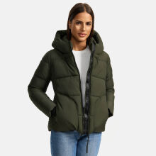 Navahoo Lachperle Damen Winterjacke Dark Olive Größe S - Gr. 36