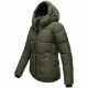 Navahoo Lachperle Damen Winterjacke Dark Olive Größe M - Gr. 38