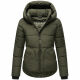 Navahoo Lachperle Damen Winterjacke Dark Olive Größe L - Gr. 40