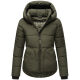 Navahoo Lachperle Damen Winterjacke Dark Olive Größe XL - Gr. 42