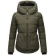 Navahoo Lachperle Damen Winterjacke Dark Olive Größe XL - Gr. 42