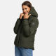 Navahoo Lachperle Damen Winterjacke Dark Olive Größe XXL - Gr. 44