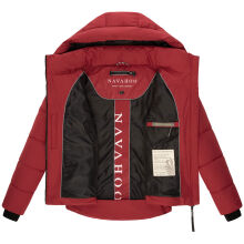Navahoo Lachperle Damen Winterjacke Dark Red Größe M - Gr. 38