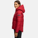 Navahoo Lachperle Damen Winterjacke Dark Red Größe M - Gr. 38
