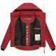 Navahoo Lachperle Damen Winterjacke Dark Red Größe M - Gr. 38
