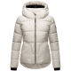 Navahoo Lachperle Damen Winterjacke Light Grey Größe XS - Gr. 34