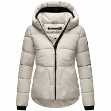 Navahoo Lachperle Damen Winterjacke Light Grey Größe M - Gr. 38