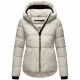 Navahoo Lachperle Damen Winterjacke Light Grey Größe L - Gr. 40