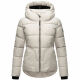 Navahoo Lachperle Damen Winterjacke Light Grey Größe L - Gr. 40