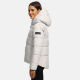 Navahoo Lachperle Damen Winterjacke Light Grey Größe XL - Gr. 42