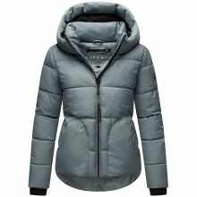Navahoo Lachperle Damen Winterjacke Light Grey Größe XXL - Gr. 44