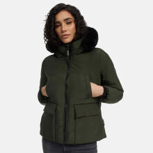 Marikoo Morinaa XVI Damen Winterjacke Dark Olive Größe S - Gr. 36