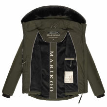 Marikoo Morinaa XVI Damen Winterjacke Dark Olive Größe L - Gr. 40