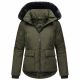 Marikoo Morinaa XVI Damen Winterjacke Dark Olive Größe L - Gr. 40
