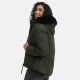 Marikoo Morinaa XVI Damen Winterjacke Dark Olive Größe XL - Gr. 42