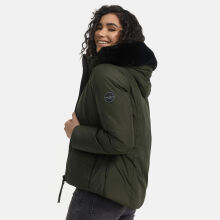 Marikoo Morinaa XVI Damen Winterjacke Dark Olive Größe XXL - Gr. 44