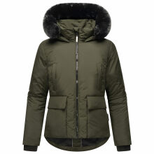 Marikoo Morinaa XVI Damen Winterjacke Dark Olive Größe XXL - Gr. 44