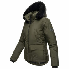 Marikoo Morinaa XVI Damen Winterjacke Dark Olive Größe XXL - Gr. 44
