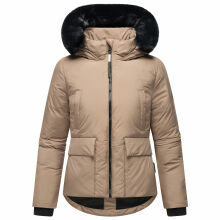 Marikoo Morinaa XVI Damen Winterjacke Taupe Grey Größe L - Gr. 40