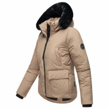Marikoo Morinaa XVI Damen Winterjacke Taupe Grey Größe L - Gr. 40