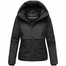 Navahoo Liebesküken XIV Damen Winterjacke Schwarz...