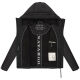 Navahoo Liebesküken XIV Damen Winterjacke Schwarz Größe L - Gr. 40