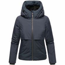 Navahoo Liebesküken XIV Damen Winterjacke Navy Größe L - Gr. 40