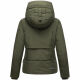 Navahoo Liebesküken XIV Damen Winterjacke Dark Olive Größe M - Gr. 38