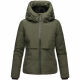 Navahoo Liebesküken XIV Damen Winterjacke Dark Olive Größe L - Gr. 40