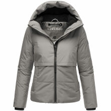 Navahoo Liebesküken XIV Damen Winterjacke Grey Größe S - Gr. 36