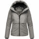 Navahoo Liebesküken XIV Damen Winterjacke Grey Größe S - Gr. 36