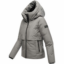Navahoo Liebesküken XIV Damen Winterjacke Grey Größe M - Gr. 38