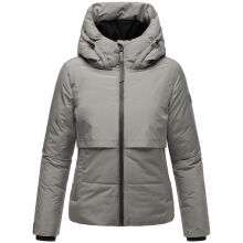 Navahoo Liebesküken XIV Damen Winterjacke Grey Größe XXL - Gr. 44