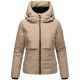 Navahoo Liebesküken XIV Damen Winterjacke Taupe Grey Größe L - Gr. 40