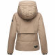 Navahoo Liebesküken XIV Damen Winterjacke Taupe Grey Größe L - Gr. 40