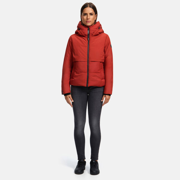 Navahoo Liebesküken XIV Damen Winterjacke Terracotta Größe S - Gr. 36