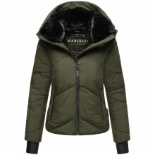 Marikoo Simaraa XVI Damen Winterjacke Dark Olive Größe S - Gr. 36
