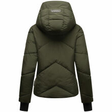 Marikoo Simaraa XVI Damen Winterjacke Dark Olive Größe S - Gr. 36