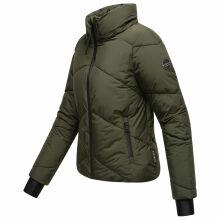 Marikoo Simaraa XVI Damen Winterjacke Dark Olive Größe M - Gr. 38