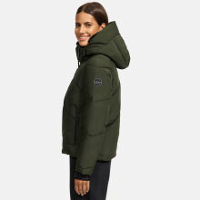 Marikoo Simaraa XVI Damen Winterjacke Dark Olive Größe L - Gr. 40
