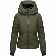 Marikoo Simaraa XVI Damen Winterjacke Dark Olive Größe XL - Gr. 42