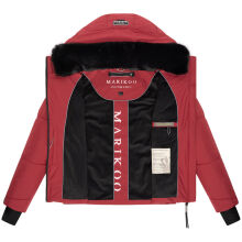 Marikoo Simaraa XVI Damen Winterjacke Dark Red Größe S - Gr. 36