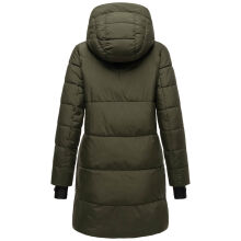 Marikoo Kaituu XVI Damen Winterjacke Dark Olive Größe XXXL - Gr. 46