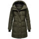 Marikoo Kaituu XVI Damen Winterjacke Dark Olive Größe XXXXXL - Gr. 50