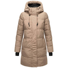 Marikoo Kaituu XVI Damen Winterjacke Taupe Grey Größe XS - Gr. 34